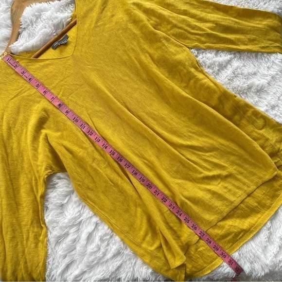 VINCE | long sleeve, V neck top, size medium 100% cotton - Picture 11 of 12